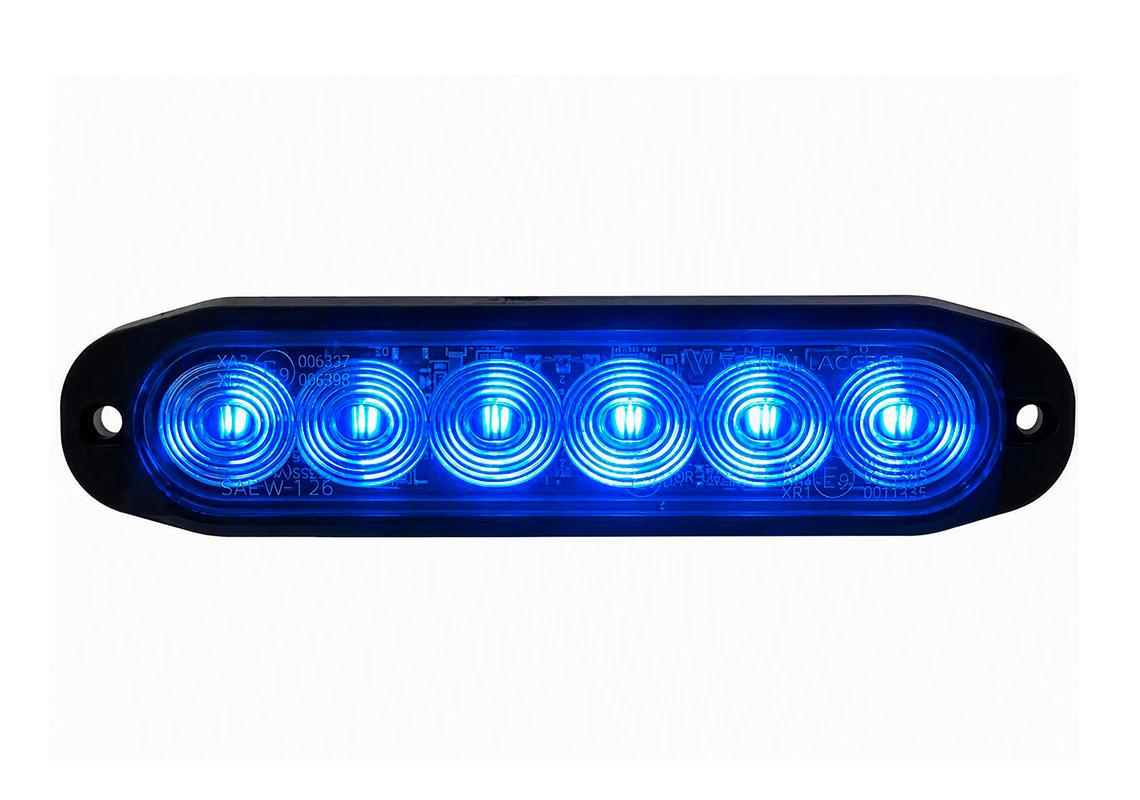 Blue directional light 6 Leds